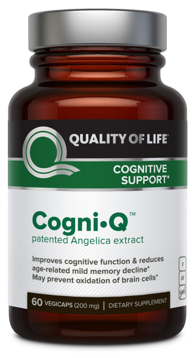 Cogni-Q Patented Angelica Extract 200 mg 60 Vegicaps