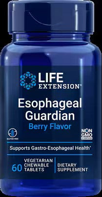 Esophageal Guardian Natural Berry Flavor 60 Chewable Tablets