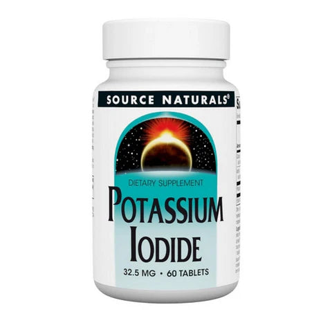 Potassium Iodide 32.5 mg - 60 Tablets by Source Naturals