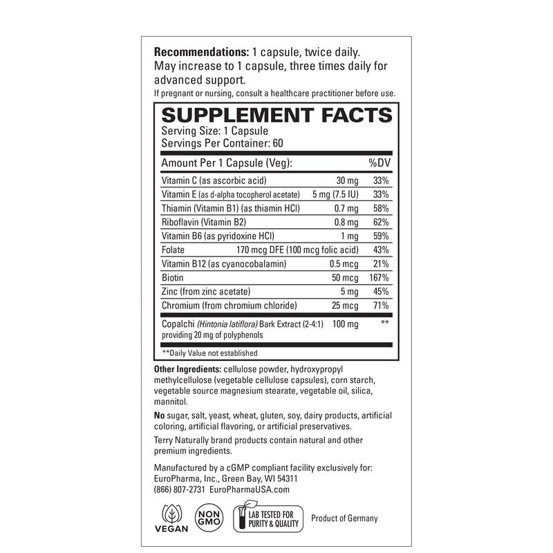 Terry Naturally Sucontral D 60 Capsules