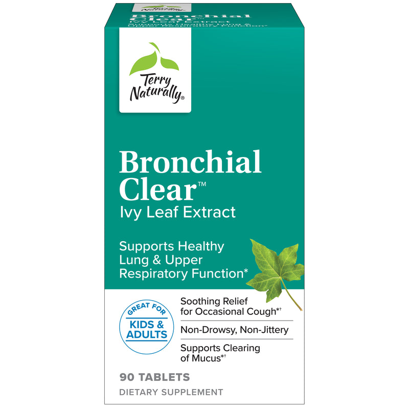 Bronchial Clear with Ivy Leaf Extract 90 Tabs by Terry Naturally