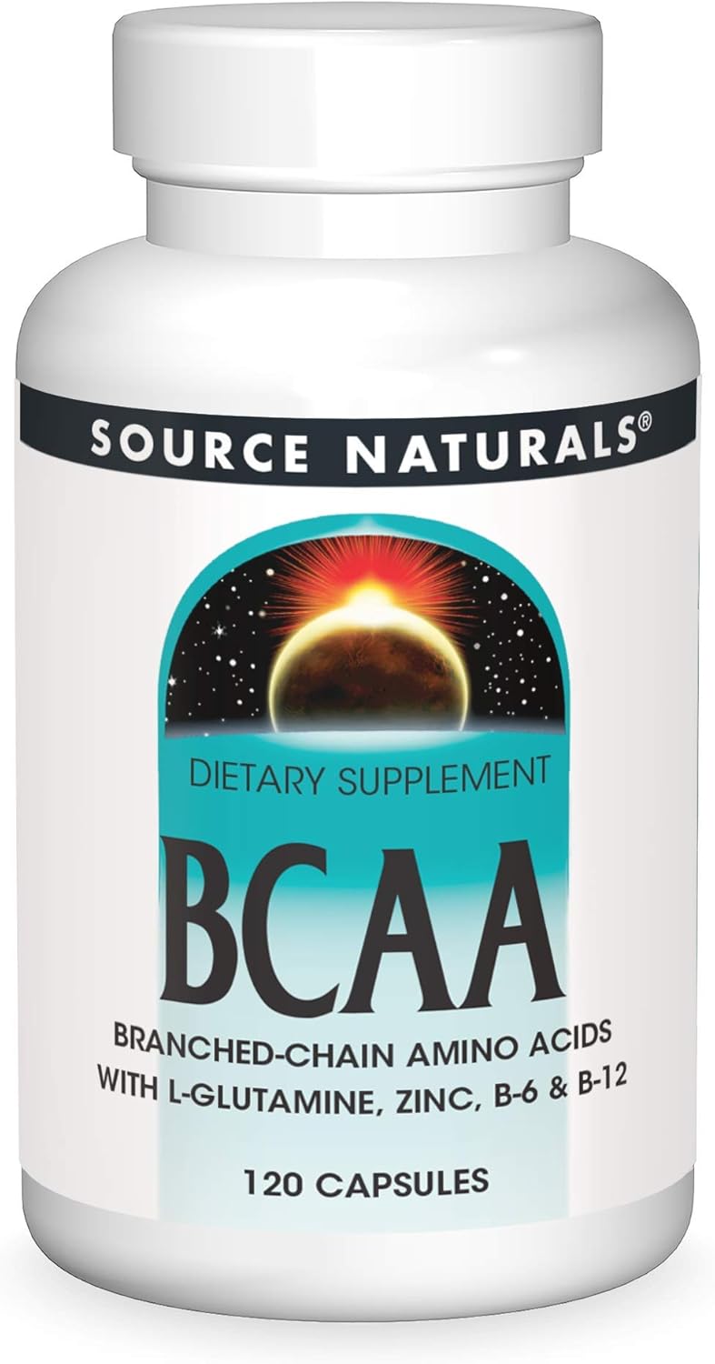 BCAA 120 Capsules by Source Naturals