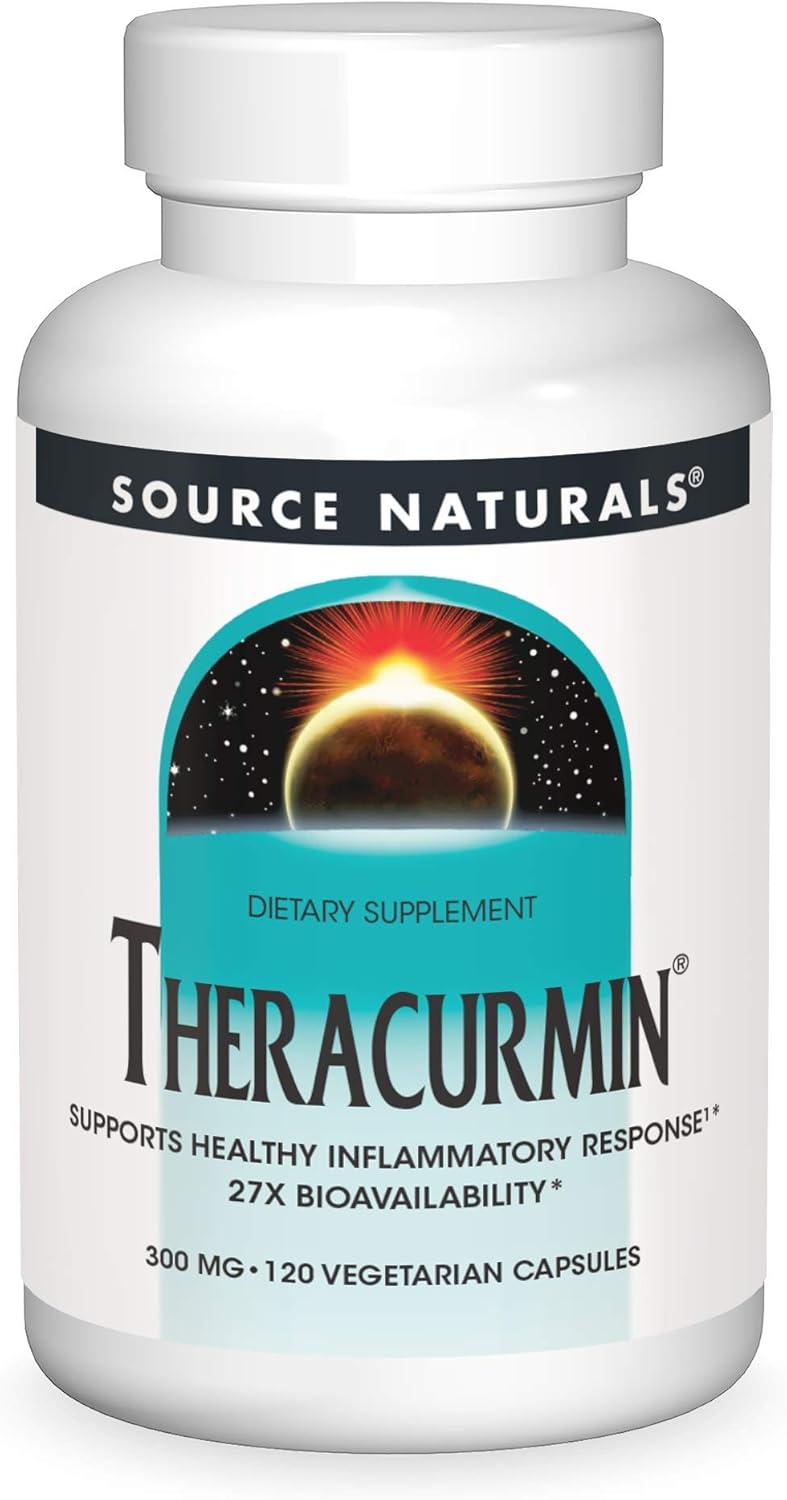 Theracurmin® 300 mg - 120 Vegetarian Capsules by Source Naturals