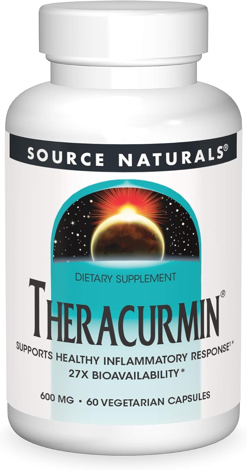Theracurmin® 600 mg, 60 Vegetarian Capsules by Source Naturals