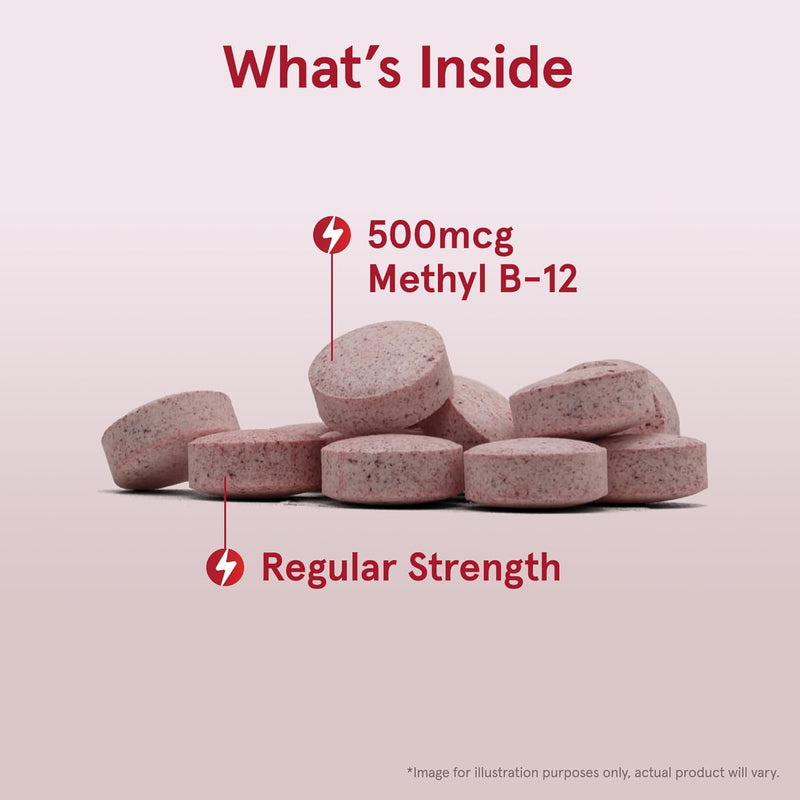 Methyl B-12 500 mcg 100 Lozenges- By Jarrow