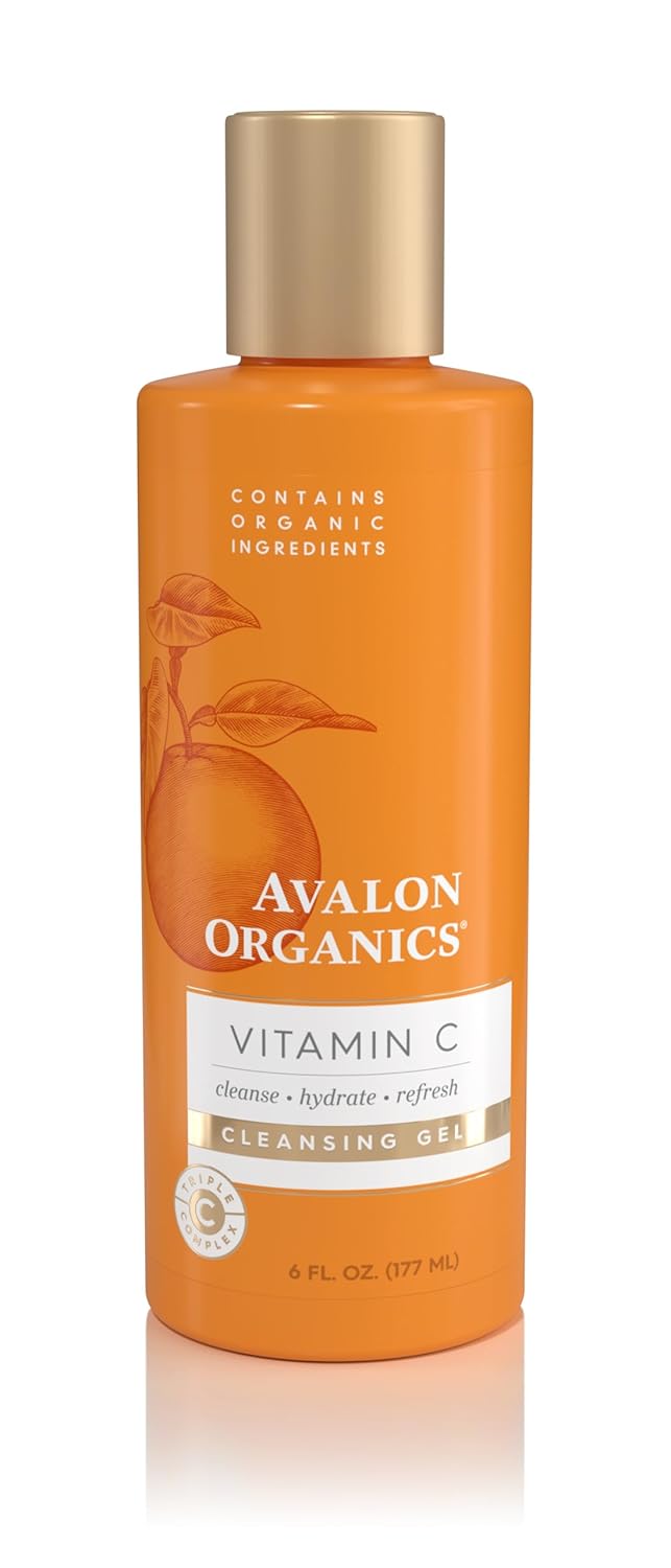 Vitamin C, Cleansing Gel, 6 fl oz (177 ml) by Avalon Organics