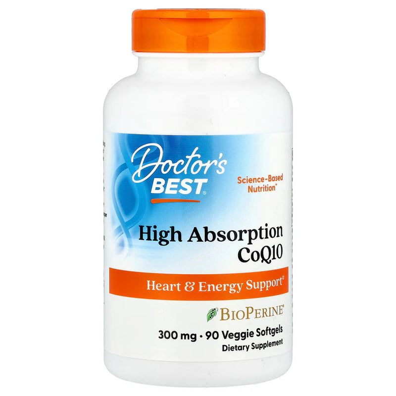CoQ10 with BioPerine, 300 mg, 90 Veggie Softgels, by Doctor&
