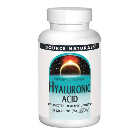 Hyaluronic Acid, 50 mg, 30 Caps by Source Naturals