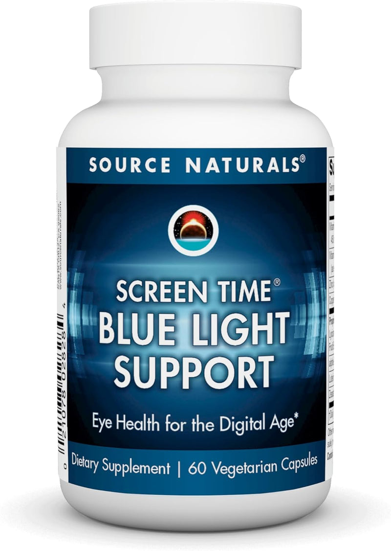 Screen Time™ Blue Light Support - 60 Vegetarian Capsules by Source Naturals