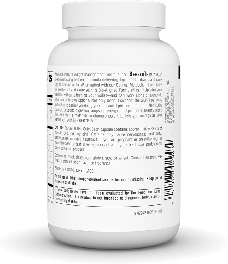 BerberTrim™, 90 Capsules by Source Naturals