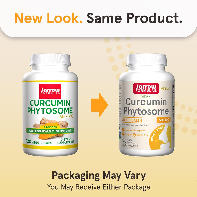 Curcumin Phytosome 500 mg 120 Veggie Caps