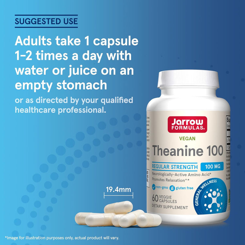 Theanine 100 mg 60 Veggie Caps