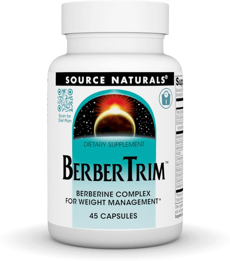 BerberTrim™, 45 Capsules by Source Naturals