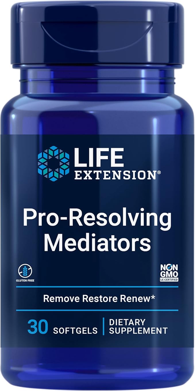 Pro-Resolving Mediators, 30 Softgels by Life Extension