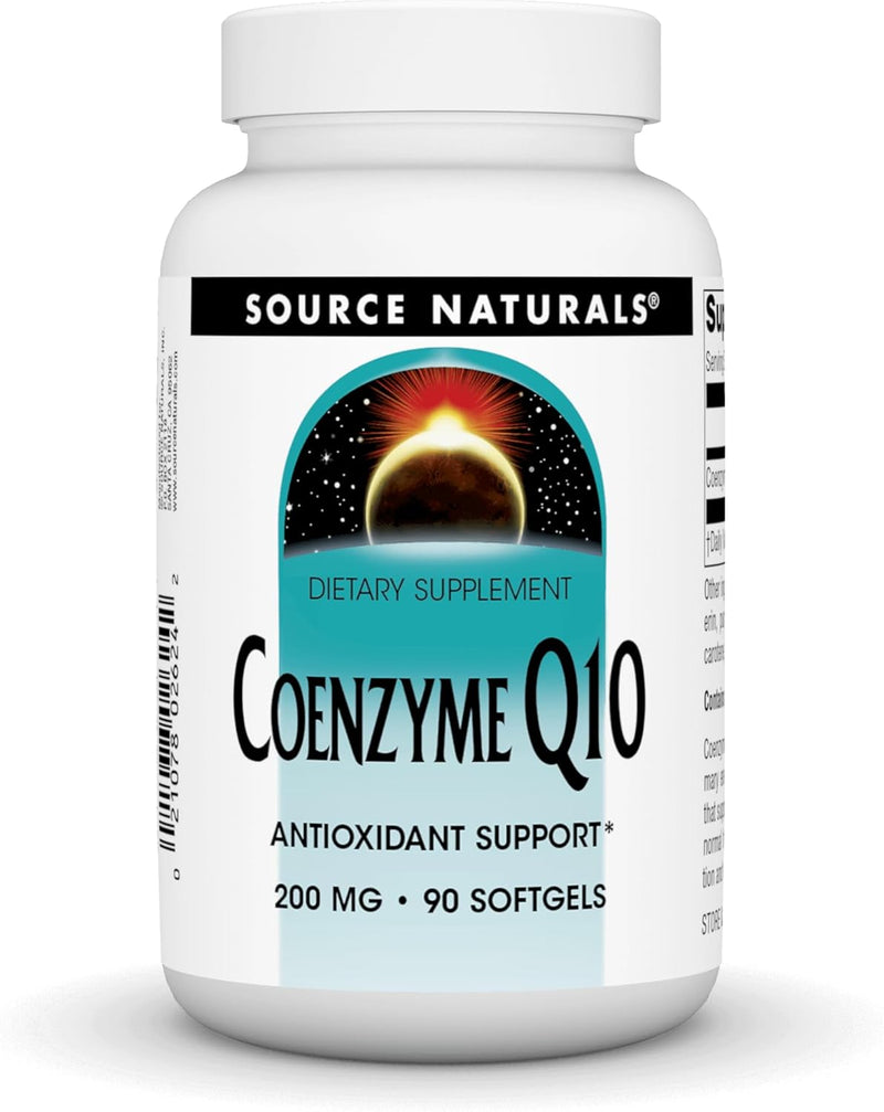 Coenzyme Q10, 200 mg - 90 Softgels by Source Naturals