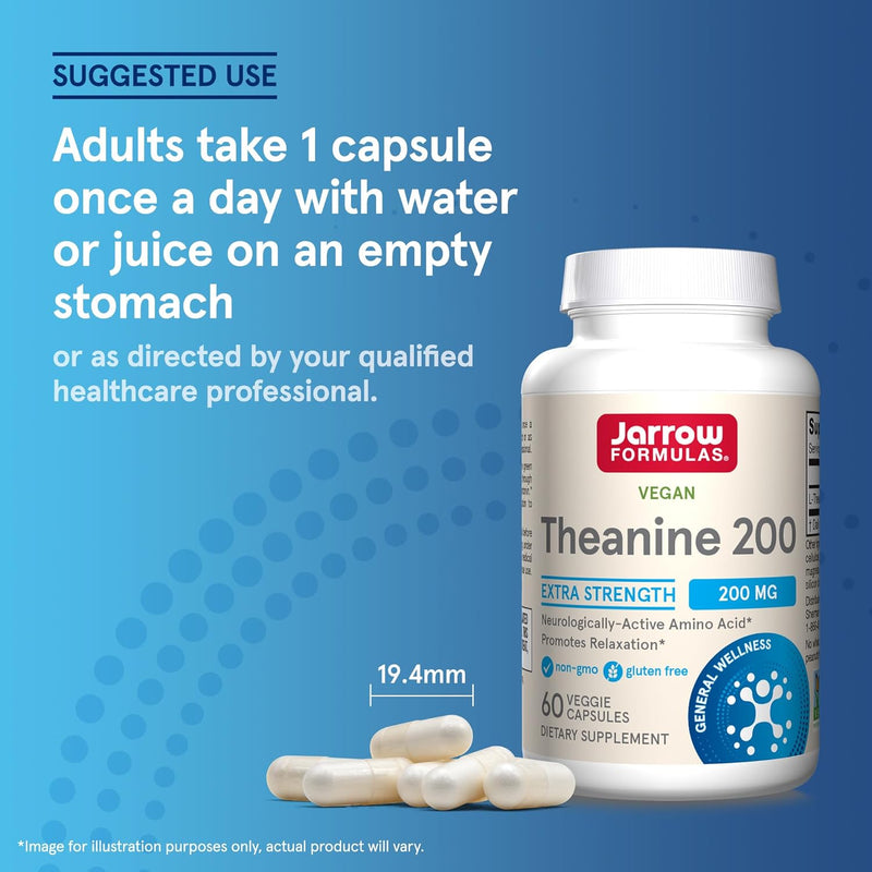 Theanine 200 mg 60 Veggie Caps