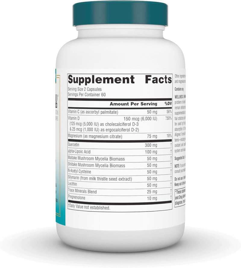 Wellness D-mmunity™, 120 Vegetarian Capsules by Source Naturals