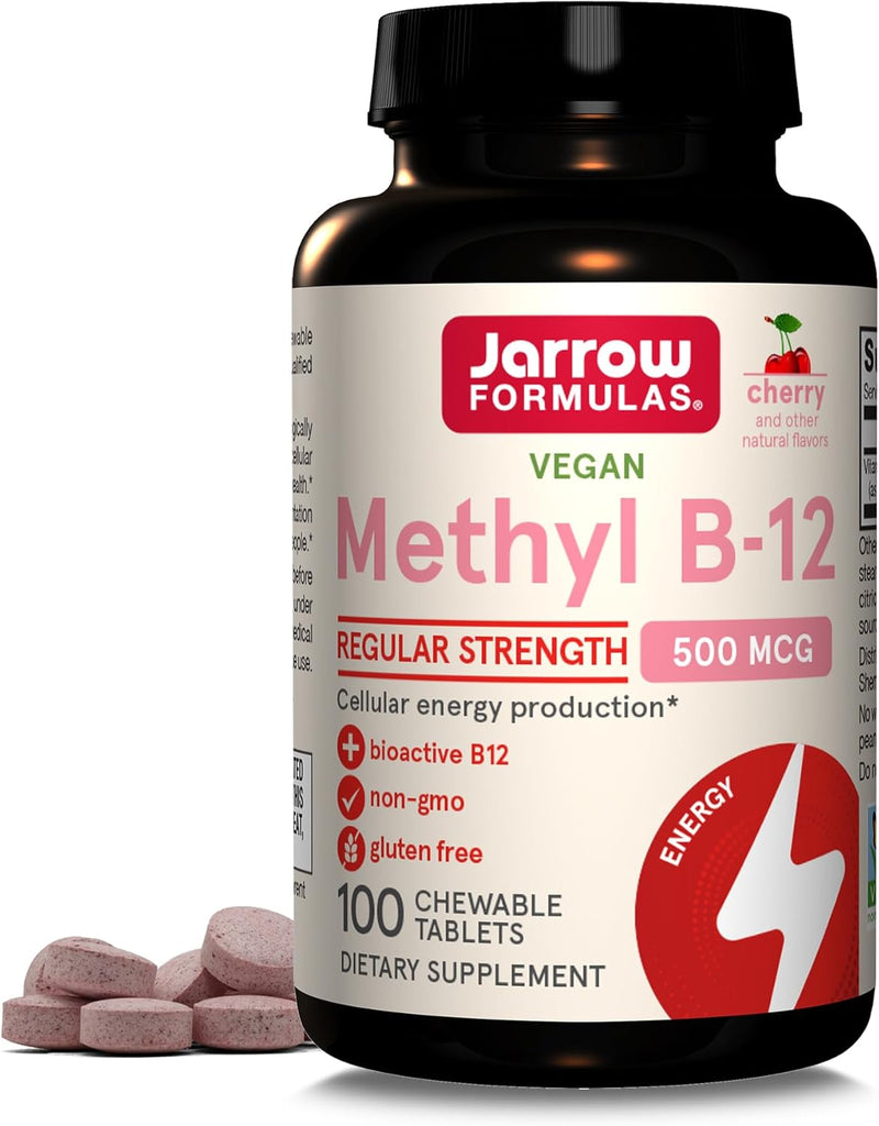 Methyl B-12 500 mcg 100 Lozenges- By Jarrow