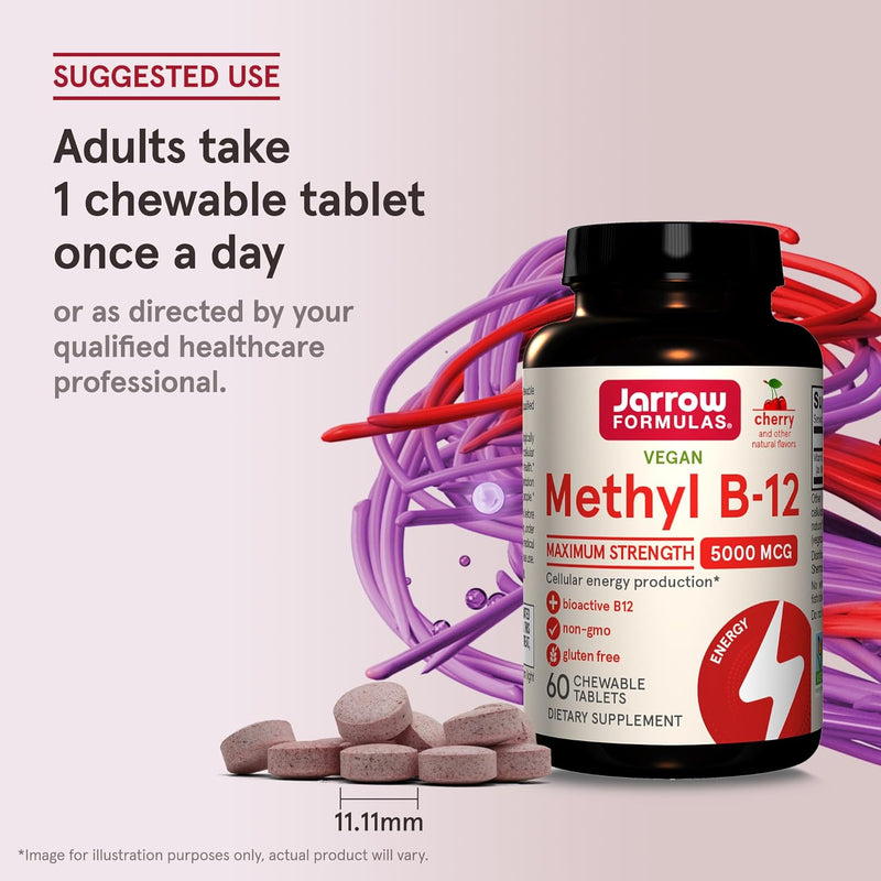 Methyl B-12 5000 mcg 60 Lozenges