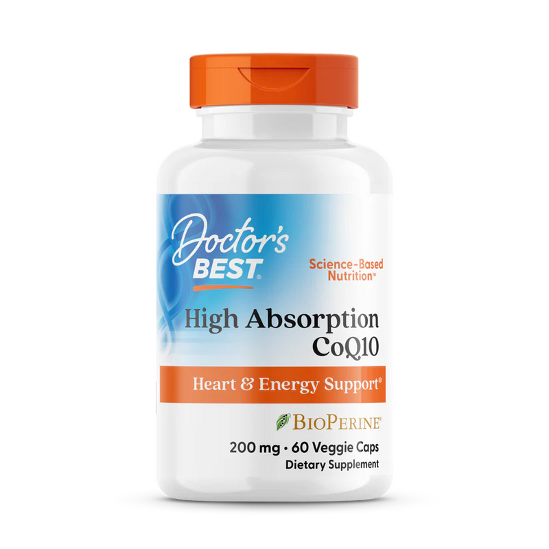 High Absorption CoQ10 200 mg 60 Veggie Caps