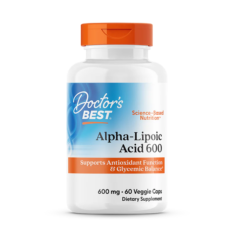 Alpha-Lipoic Acid 600 mg 60 Veggie Caps