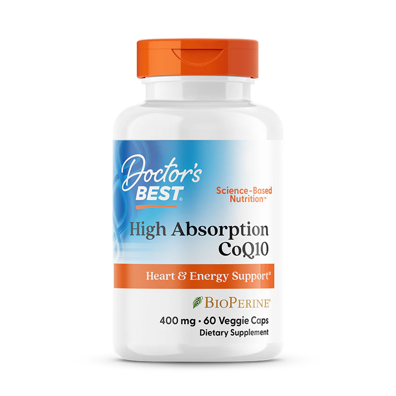 High Absorption CoQ10 400 mg 60 Veggie Caps