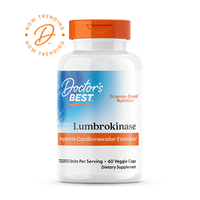 Lumbrokinase, 720,000 Units Per Serving, 60 Veggie Caps