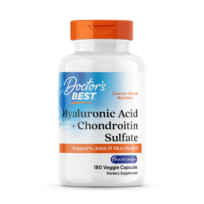 Hyaluronic Acid + Chondroitin Sulfate, 180 Veggie Caps
