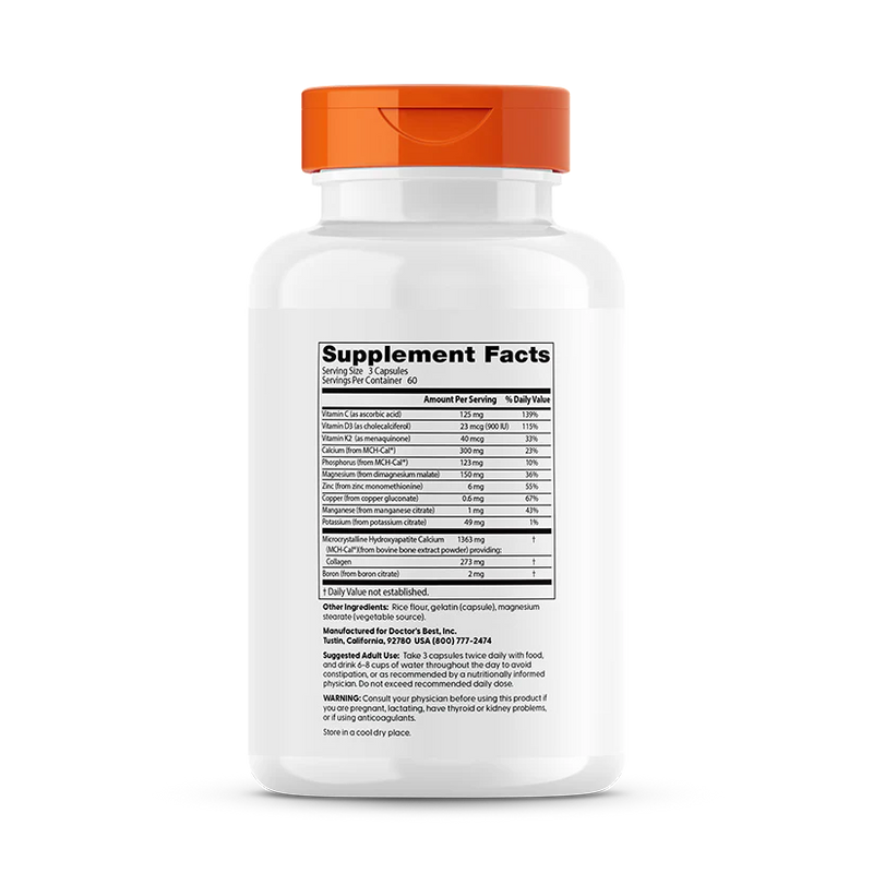 Calcium Bone Maker Complex 180 Capsules