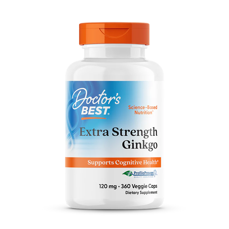 Extra Strength Ginkgo 120 mg 360 Veggie Caps
