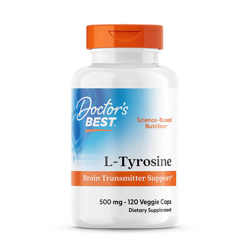 Best L-Tyrosine 500 mg 120 Veggie Caps