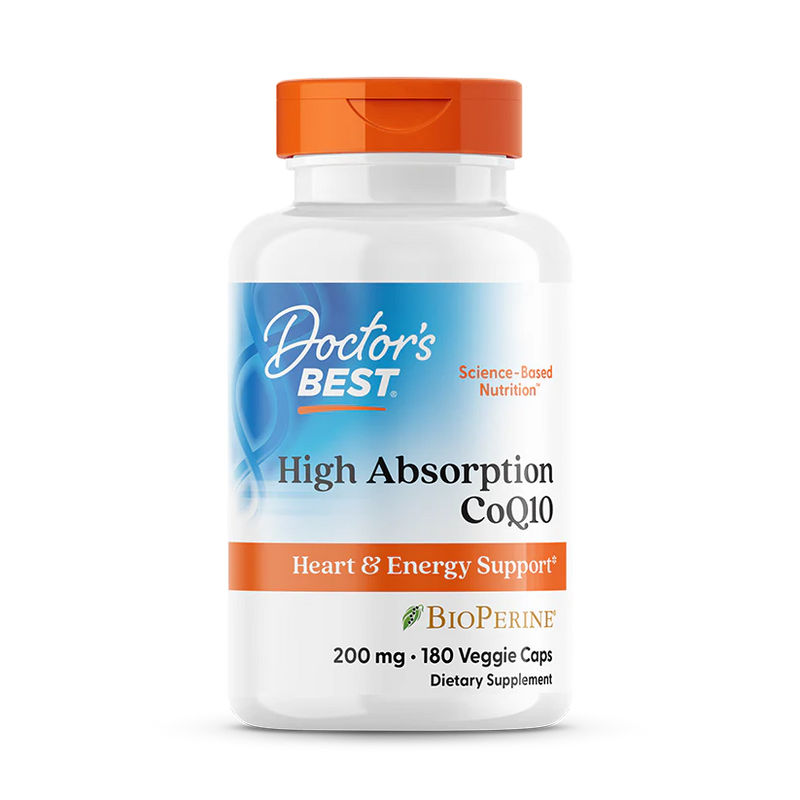 High Absorption CoQ10 200 mg 180 Veggie Caps