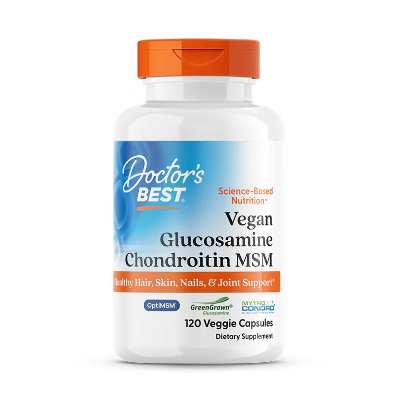 Vegan Glucosamine Chondroitin MSM 120 Veggie Caps