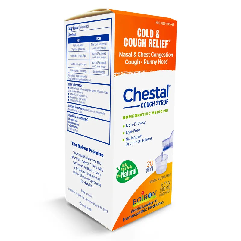 Chestal Cold & Cough Syrup 6.7 oz (200 mL) by Boiron