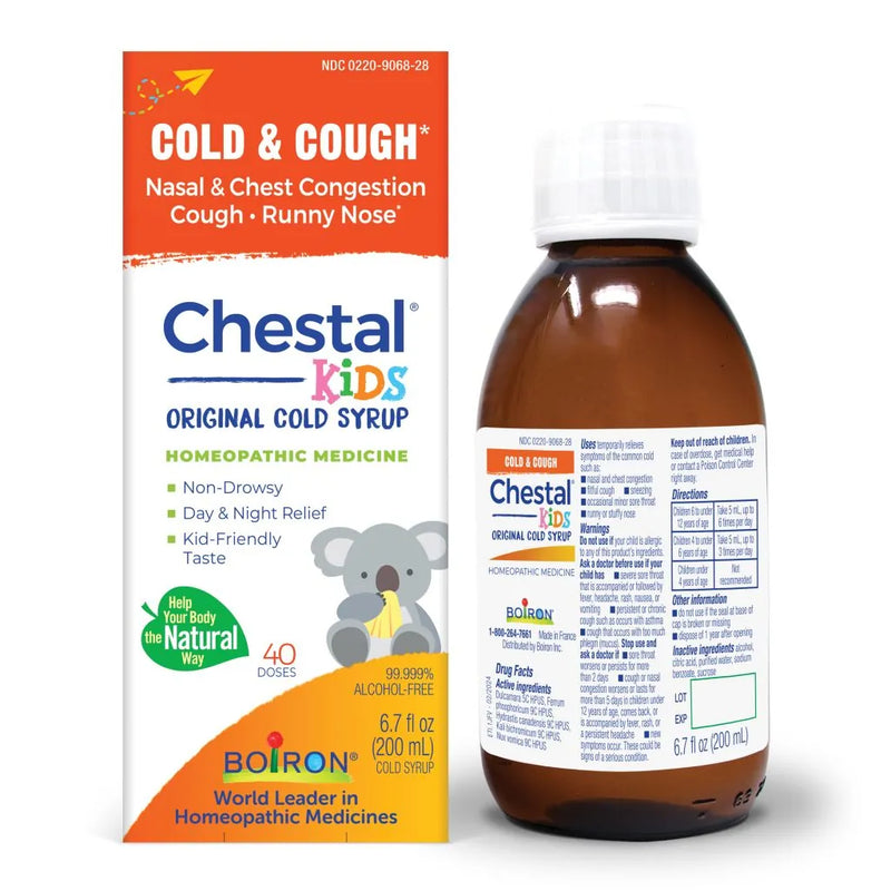 Chestal Kids Original Cold Syrup 6.7 oz (200 mL) by Boiron
