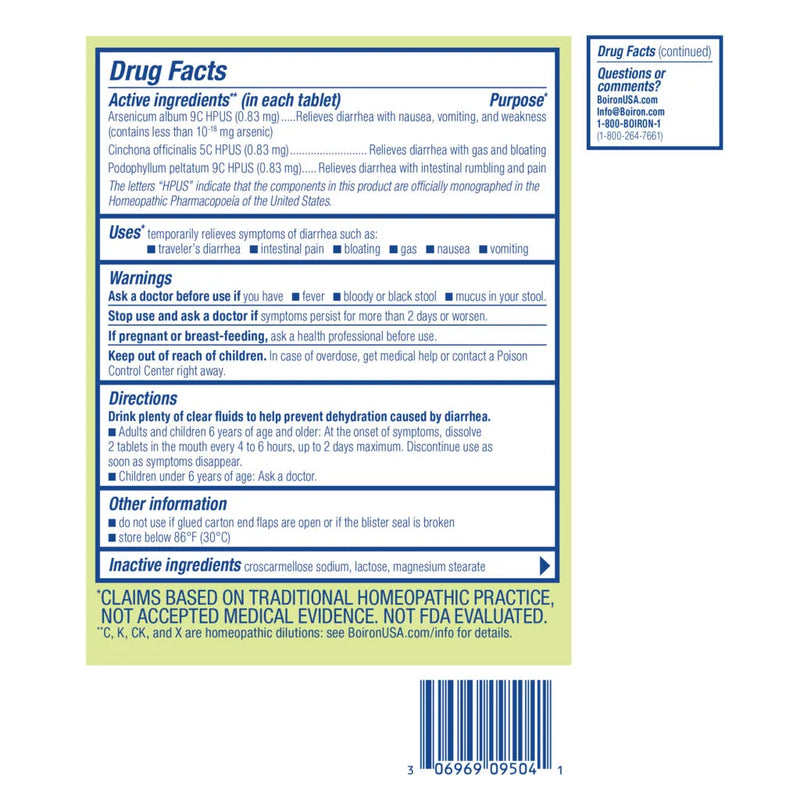 Diaralia Meltaway Tablets 60 Unflavored Meltaway Tablets by Boiron