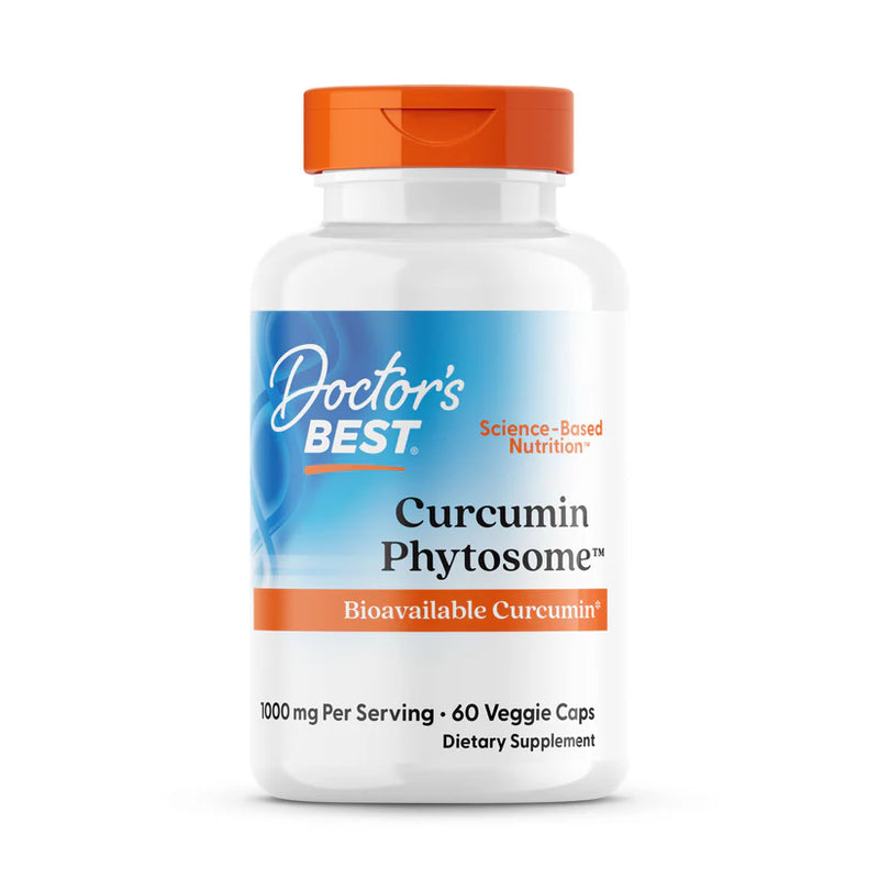 Curcumin Phytosome with Meriva, 1,000 mg Per Serving, 60 Veggie Caps