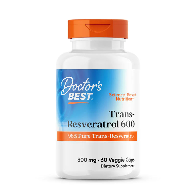 Trans Resveratrol 600 mg 60 Veggie Caps