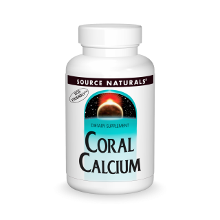 Coral Calcium 600 mg, 240 Capsules by Source Naturals