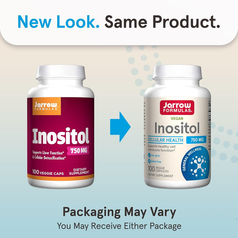 Inositol 750 mg 100 Veggie Caps