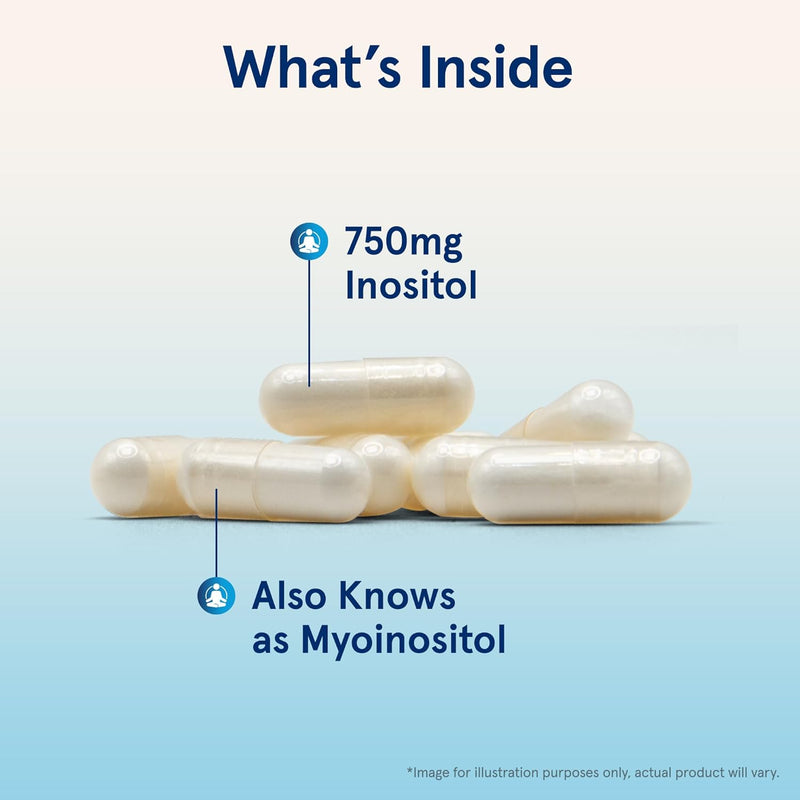 Inositol 750 mg 100 Veggie Caps