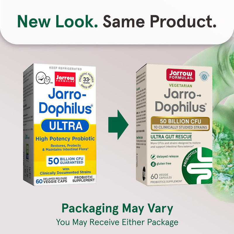 Ultra Jarro-Dophilus 60 Veggie Caps