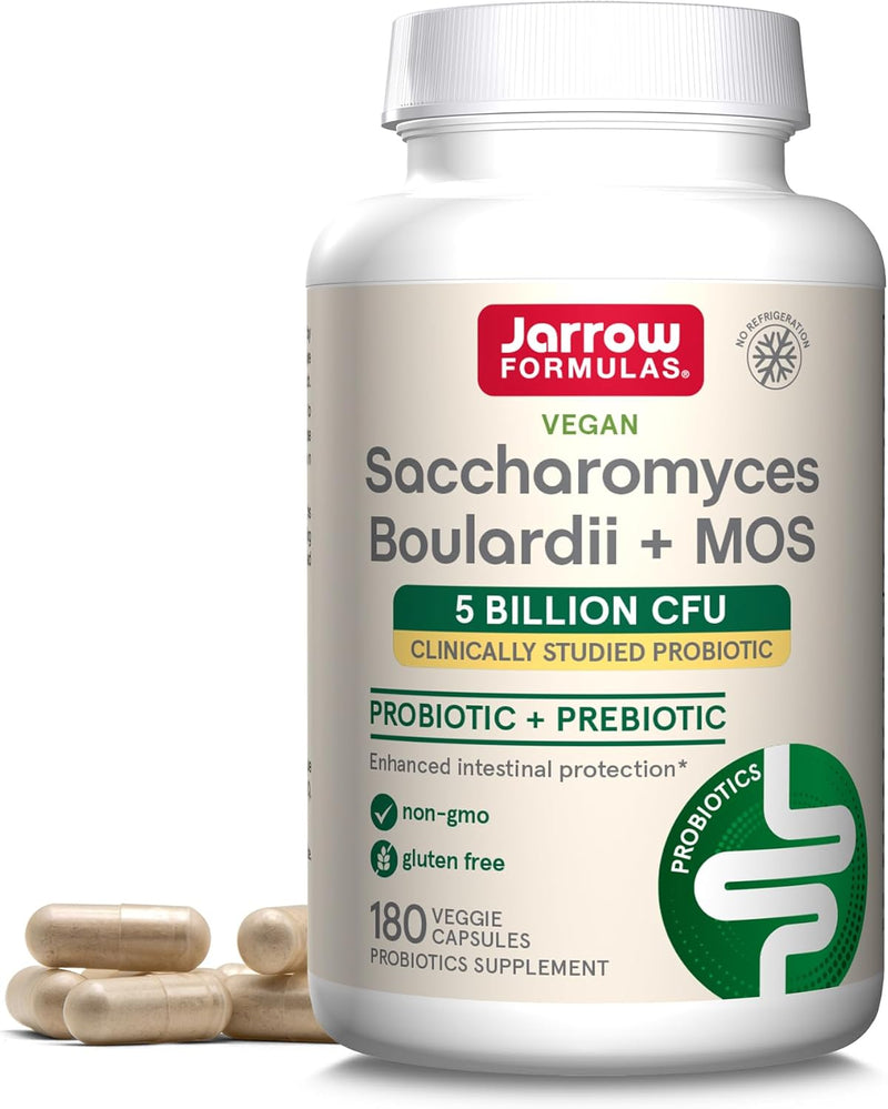 Saccharomyces Boulardii + MOS 180 Veggie Caps