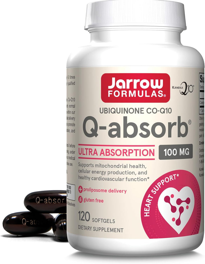 Q-Absorb Co-Q10 100 mg 120 Softgels
