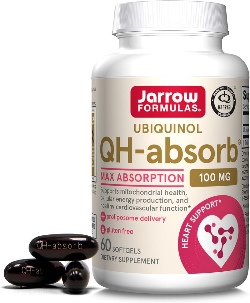 Ubiquinol QH-Absorb 100 mg 60 Softgels