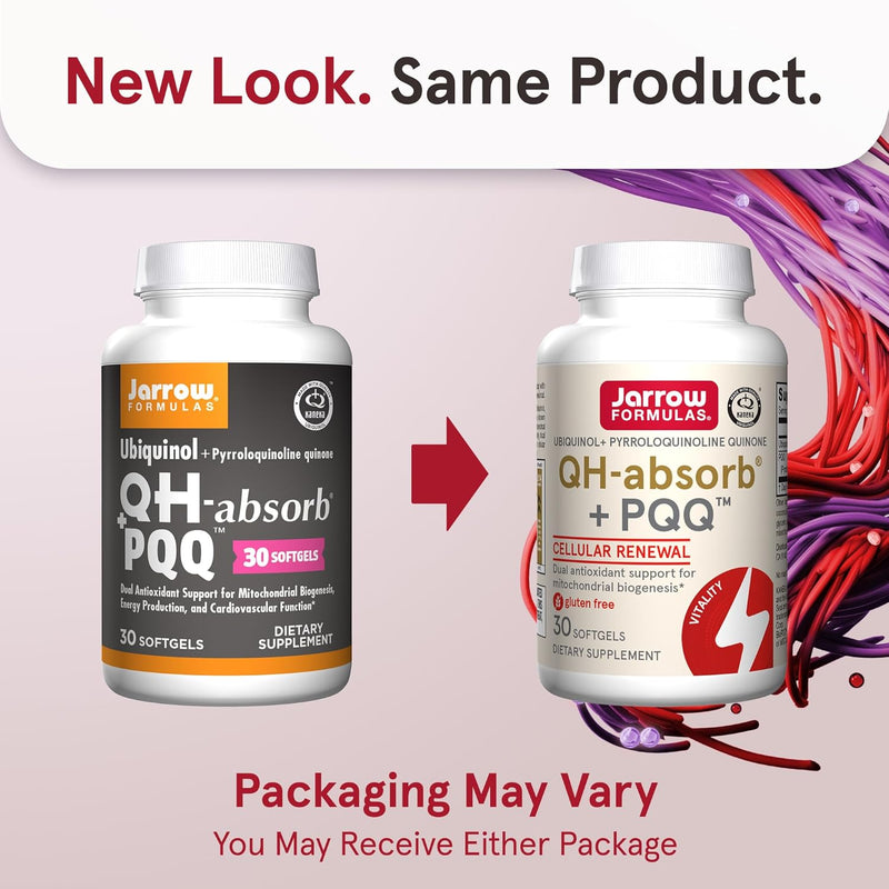 Ubiquinol QH-Absorb + PQQ 30 Softgels