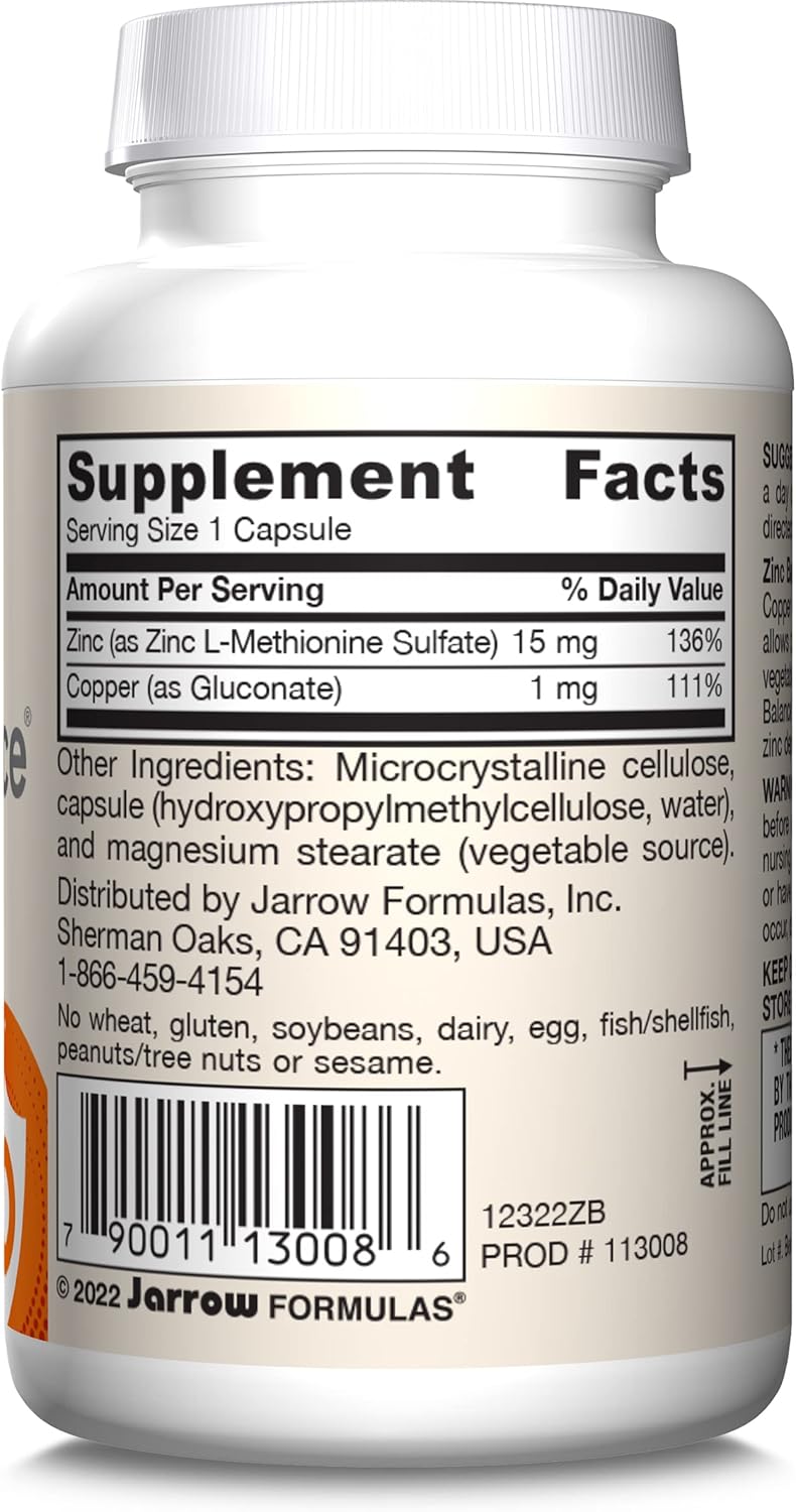 Zinc Balance 100 Capsules