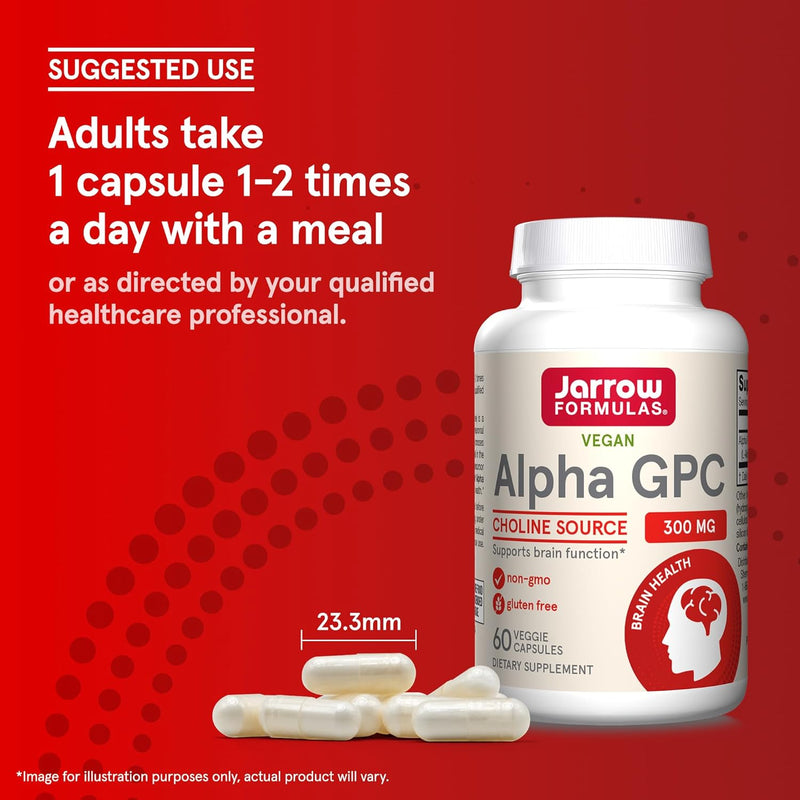 Alpha GPC 300 mg 60 Veggie Caps