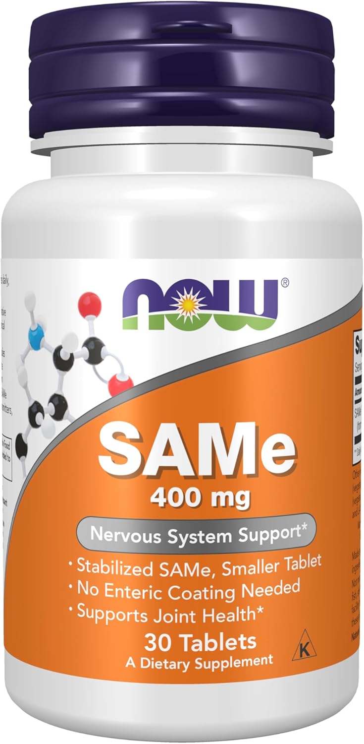 SAMe 400 mg - 30 Tablets by NOW