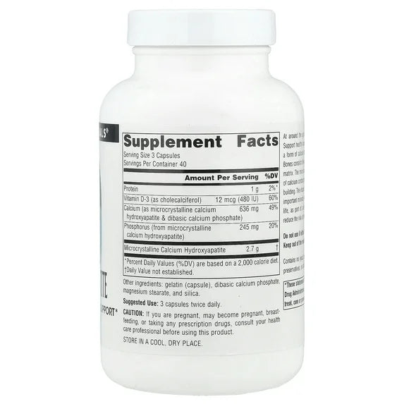 Calcium Hydroxyapatite, 120 Capsules by Source Naturals